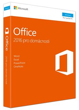 Obrázek Microsoft Office 2016 pro studenty a domácnosti Win EN