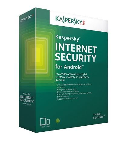 Kaspersky Internet Security pro Android CZ, 1 zařízení, 1 rok, nová licence, elektronicky, KL1091OCAFS