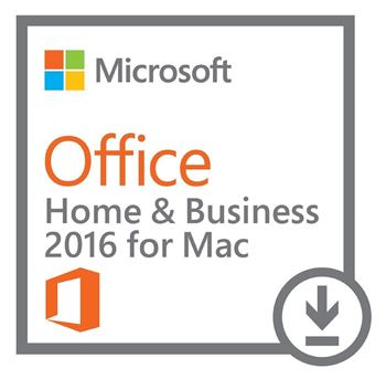 Obrázek Microsoft Office 2016 pro Mac pro domácnosti a podnikatele, elektronicky