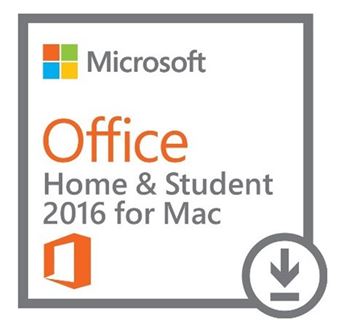 Obrázek Microsoft Office 2016 pro Mac pro studenty a domácnosti, 1 rok, elektronicky