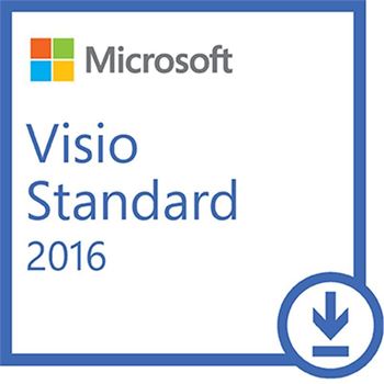 Obrázek Microsoft Visio Standard 2016, Win, elektronicky
