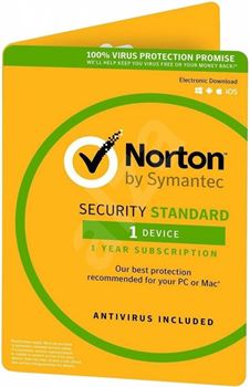 Obrázek Symantec Norton Security Standard 3.0 CZ, 1 uživatel, 1 zařízení, 12 měsíců, elektronicky