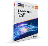Obrázek Bitdefender Family pack pro domácnost 15 zařízení na 3 roky, elektronicky