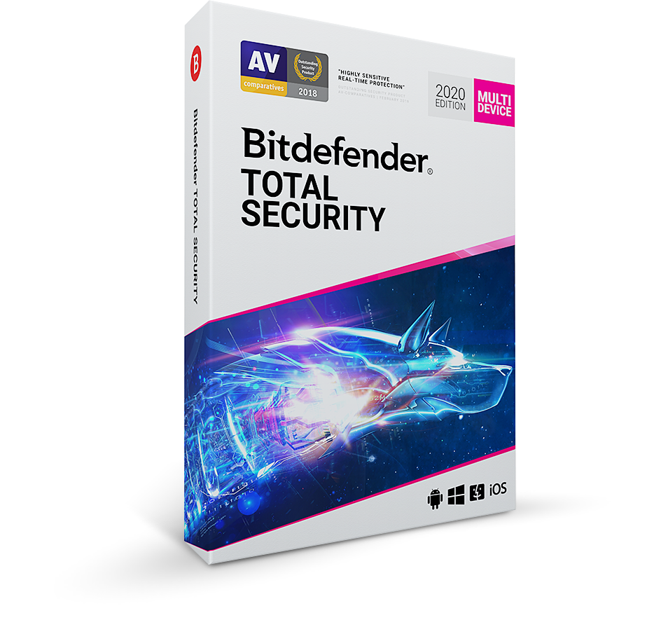 Bitdefender Total Security 5 zařízení na 3 roky, TS01ZZCSN3605LEN