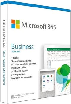 Obrázek Microsoft 365 Business Standard Retail Eng - předplatné na 1 rok - se slevou 300 Kč