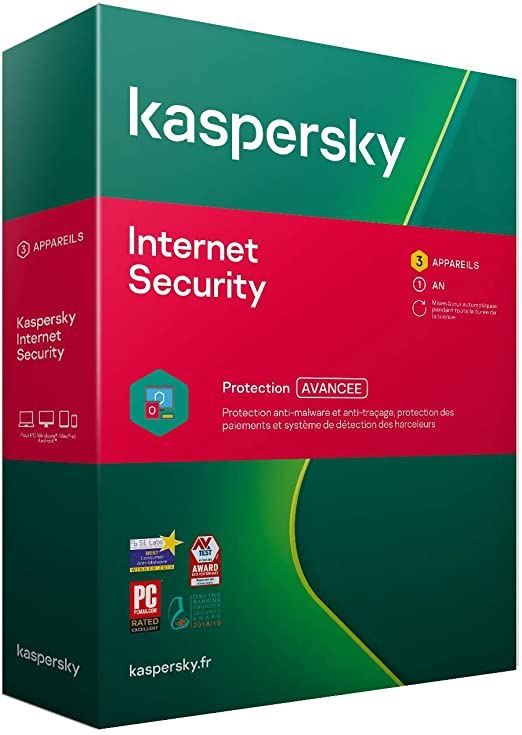Kaspersky Internet Security CZ, 1 zařízení, 1 rok, nová licence, elektronicky, KL1939OCAFS