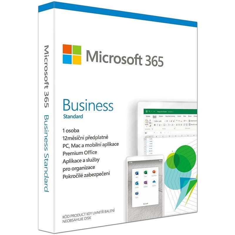 Microsoft 365 Business Standard All Lng, předplatné na 1 rok, elektronicky, KLQ-00211