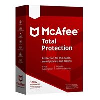 Obrázek McAfee Total Protection, 5 zařízení, 1 rok, elektronicky