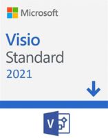 Obrázek Microsoft Visio Standard 2021, Windows, 1 PC, elektronicky