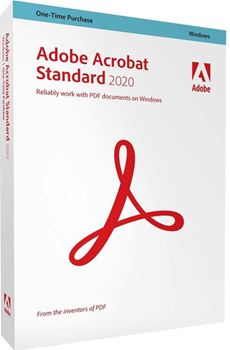 Obrázek Adobe Acrobat Standard 2020, Windows, 1 uživatel, elektronicky