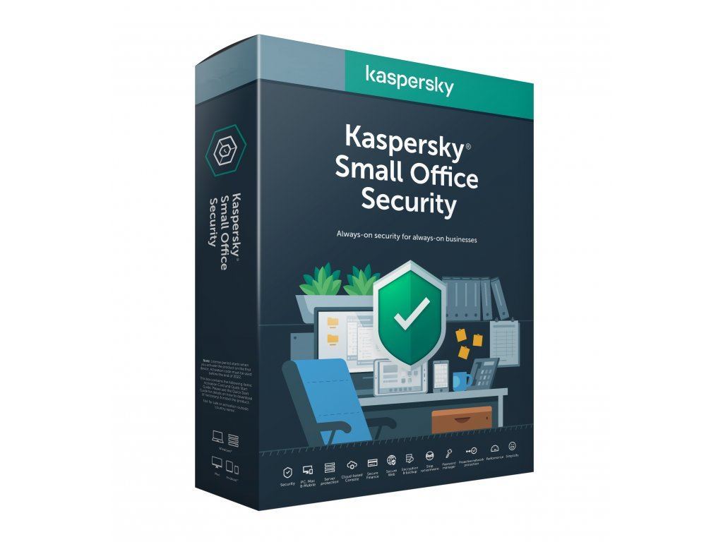 Kaspersky Small Office, 15-19 licencí, 3 roky, Obnova, KL4542OAMTR